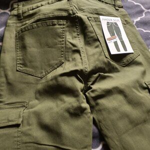 Olive green pants